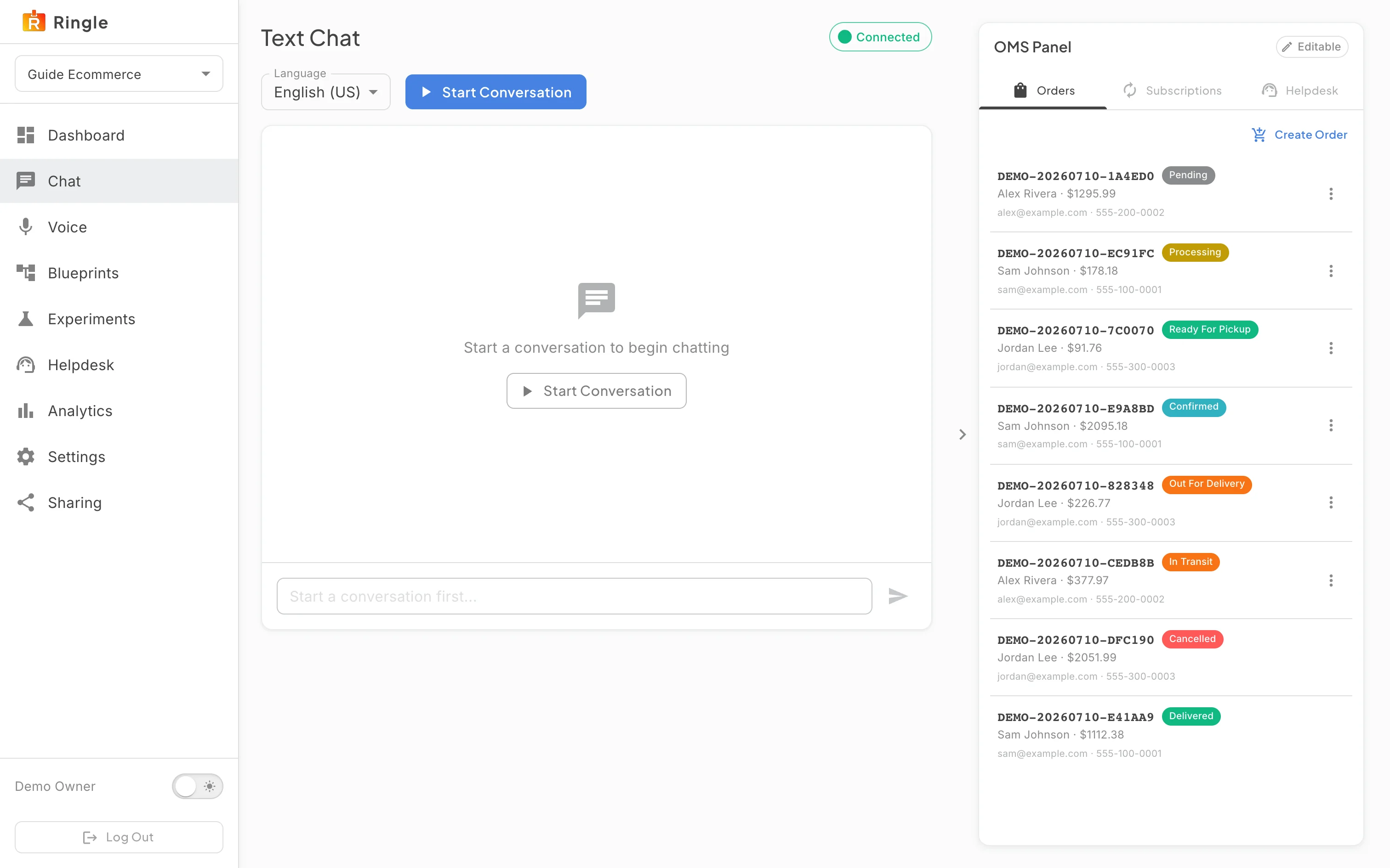 demo-chat-and-oms-panel, step-01