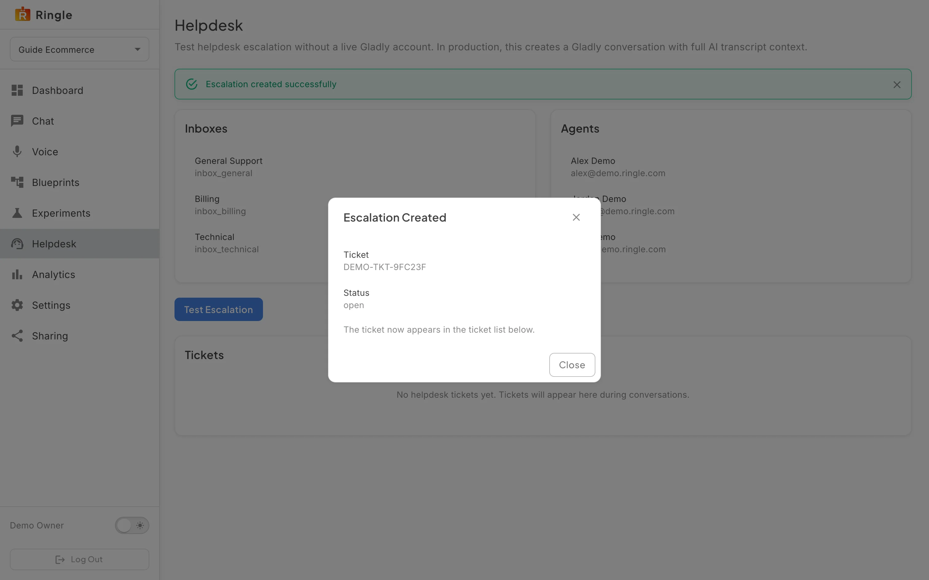 demo-helpdesk, step-02